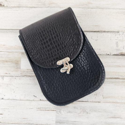 Essentials convertible bag solid Black