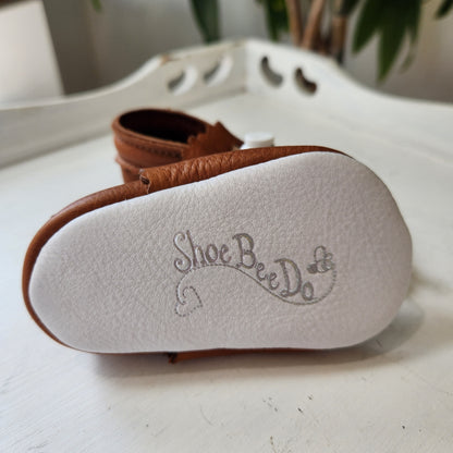 Solid Leather Moccasin Crawlers