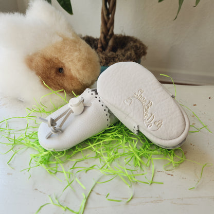 Solid Leather Moccasin Crawlers